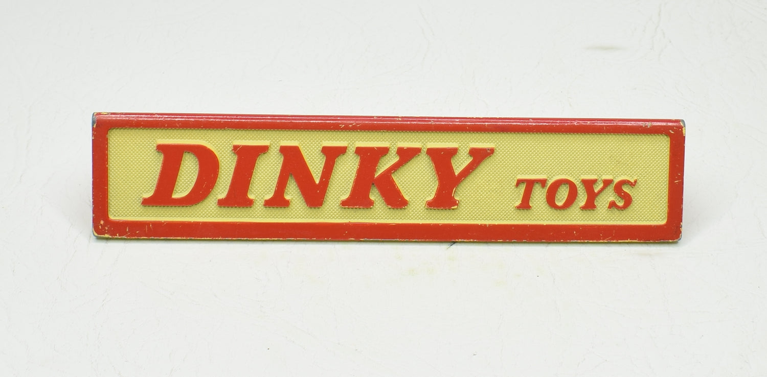 Triangular Dinky Counter or Shop window display sign