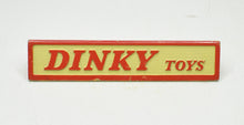 Triangular Dinky Counter or Shop window display sign