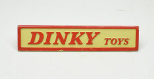 Triangular Dinky Counter or Shop window display sign