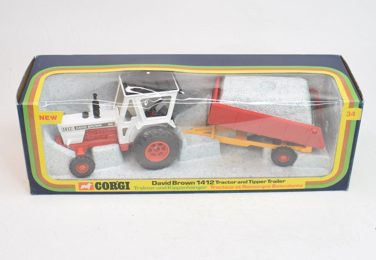 Corgi toys 34 David Brown Virtually Mint/Boxed