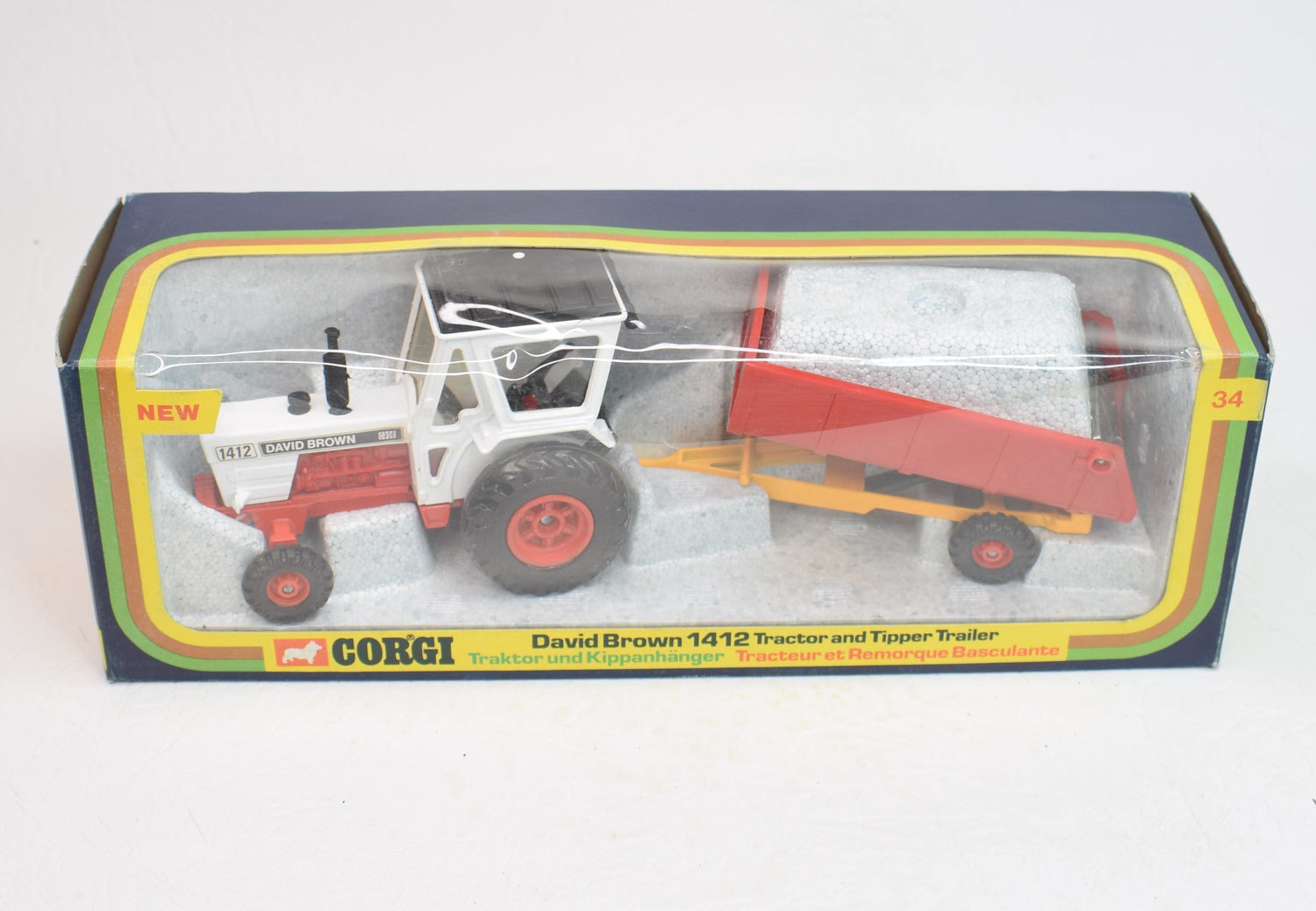 Corgi toys 34 David Brown Virtually Mint/Boxed