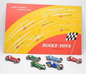 Dinky toys 'World Famous Racing cars' Very Near Mint 'Brecon' Collection (With delivery sleeve)