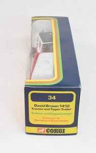 Corgi toys 34 David Brown Virtually Mint/Boxed