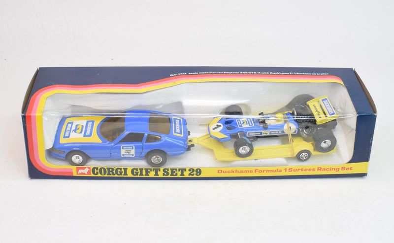 F1 JPS 1/18と1/36 2台セット コーギー社 イギリス製 F1 JPS 1/18と1