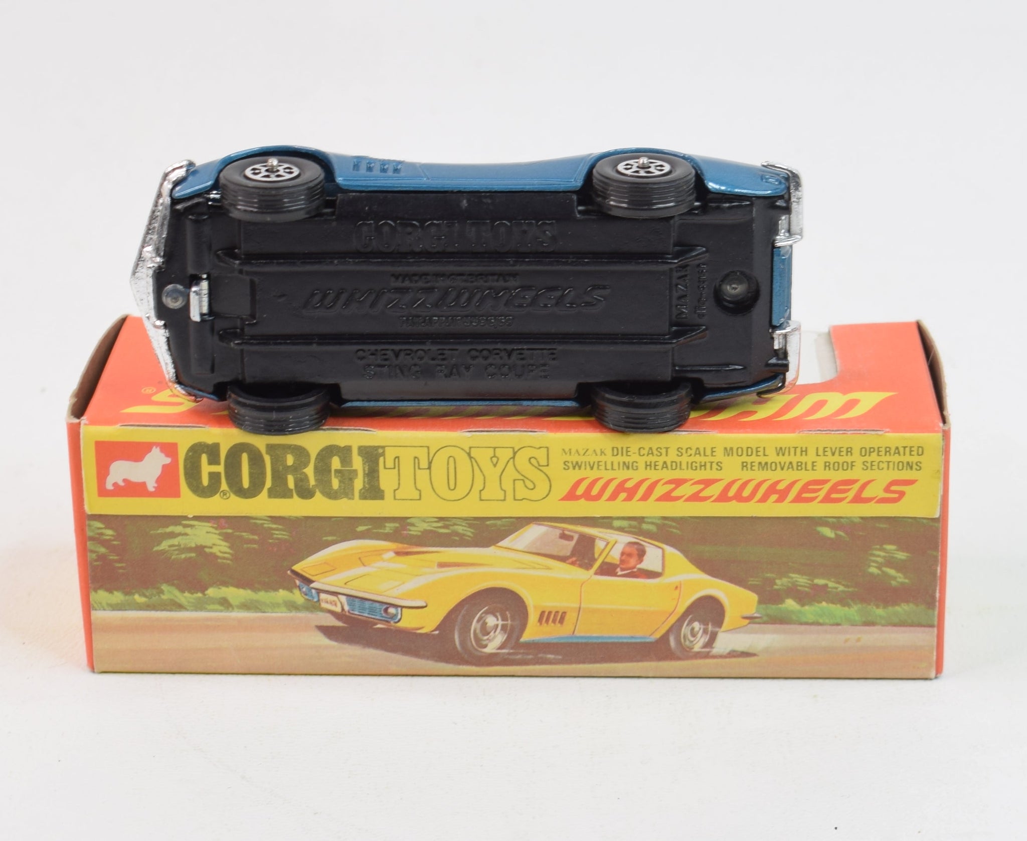 ミニカー CORGI TOYS DIE_CAST SCALE MODELS Corgi toys 387 Corvette Stingray Virtually Mint/Boxed – JK