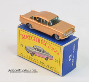 Matchbox Lesney 22 Vauxhall Cresta Virtually Mint/Boxed..