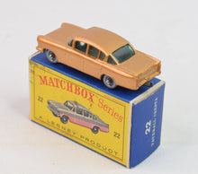 Matchbox Lesney 22 Vauxhall Cresta Virtually Mint/Boxed..