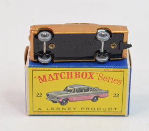 Matchbox Lesney 22 Vauxhall Cresta Virtually Mint/Boxed..