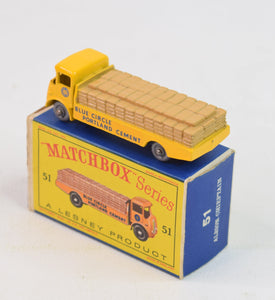 Matchbox Lesney 51 Albion Chieftain Virtually Mint/Boxed (D Type box)