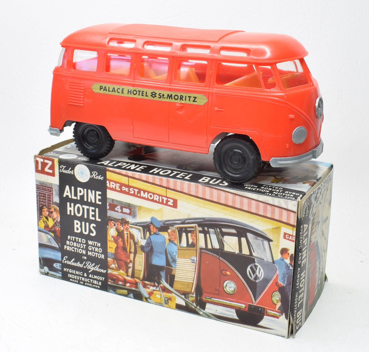 Tudor Rose Friction Drive VW Camper Hotel Bus Virtually Mint/Boxed