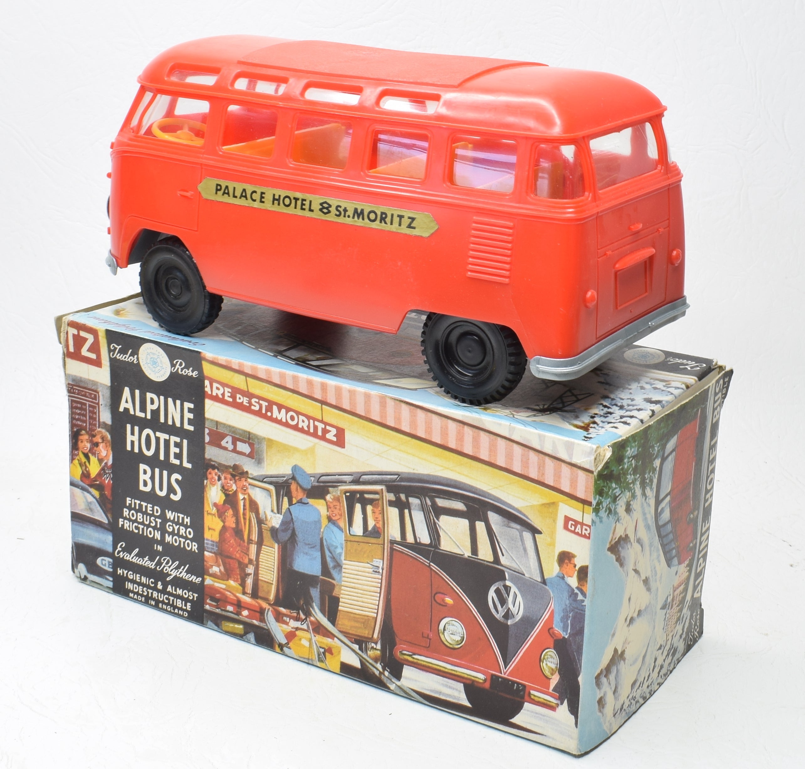 Tudor Rose Friction Drive VW Camper Hotel Bus Virtually Mint/Boxed JK DIE-CAST MODELS Tudor Rose Friction Drive VW Camper Hotel Bus Virtually Mint/Boxed JK DIE-CAST MODELS