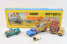 Corgi toys Gift set 14 Daktari Virtually Mint/Boxed