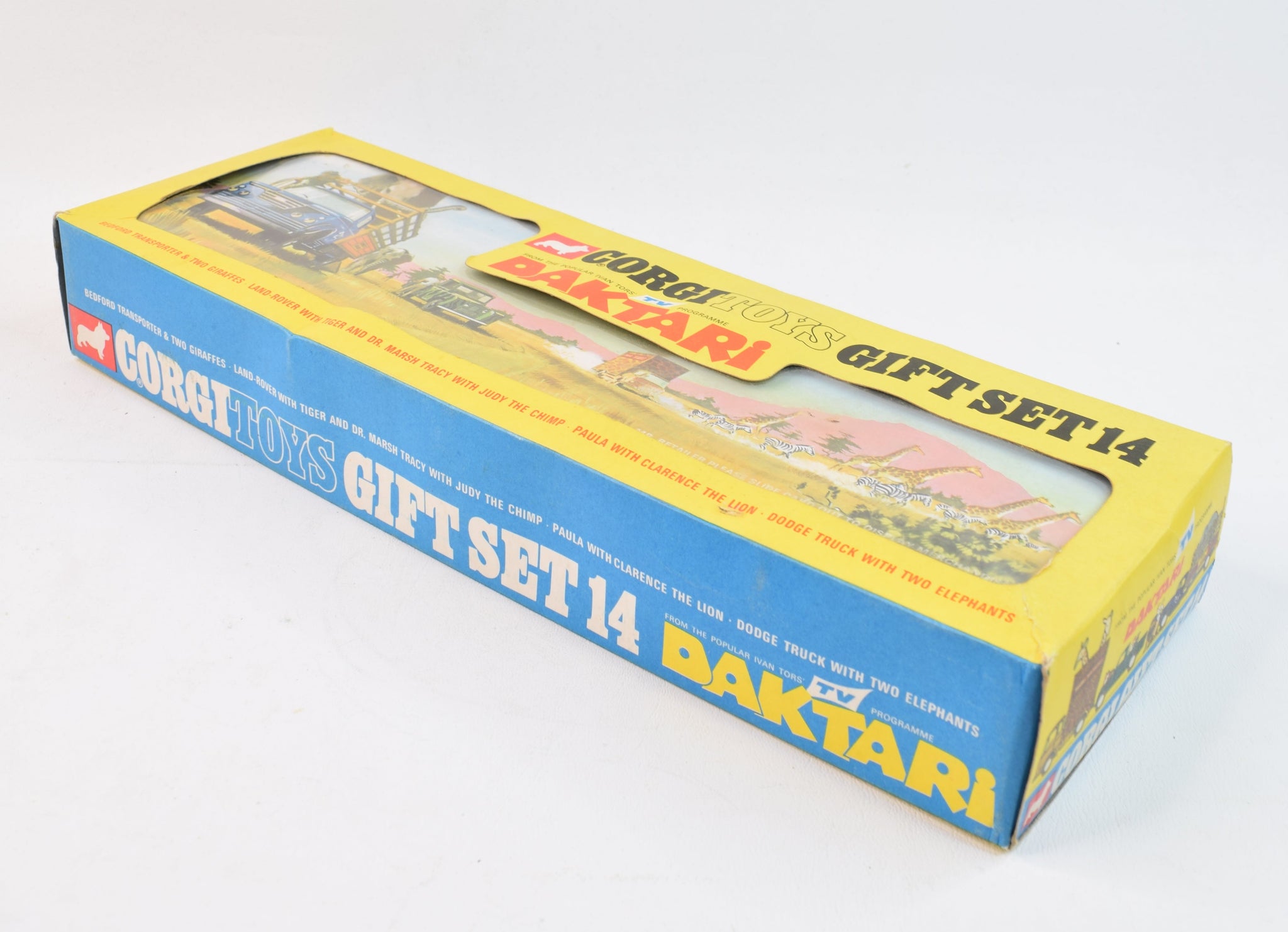 Corgi toys Gift set 14 Daktari Virtually Mint/Boxed – JK DIE Corgi toys Gift set 14 Daktari Virtually Mint/Boxed – JK DIE