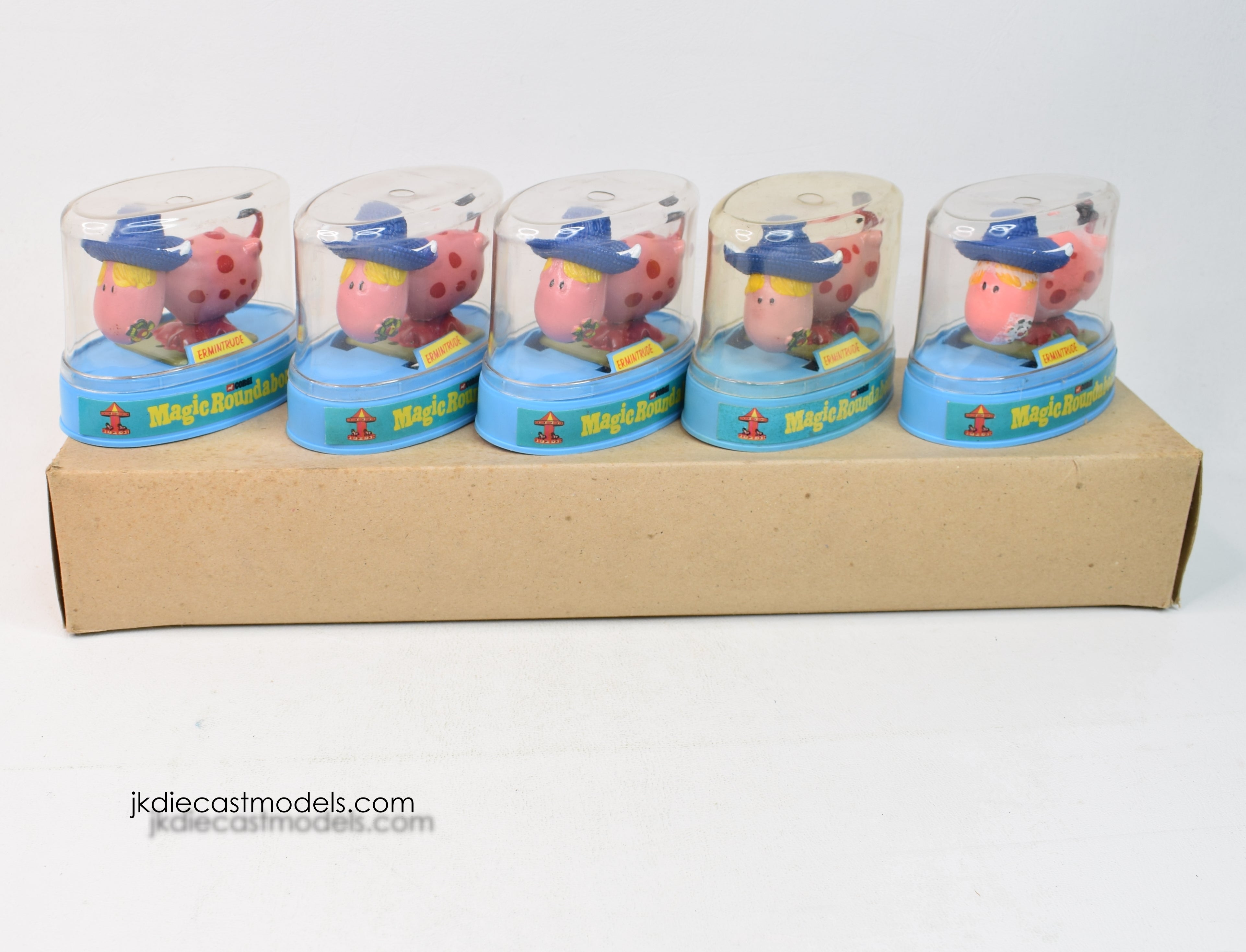 Lewes Model Corgi 866 Magic Roundabout 'Ermintrude' Trade box of 5 - 'Lewes' Colle ...