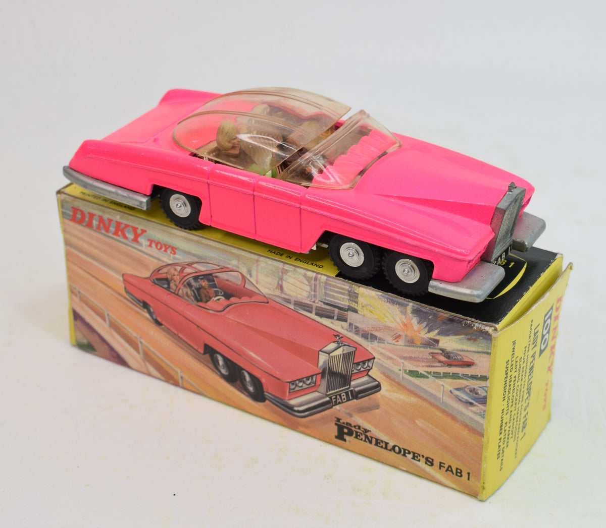 Dinky Toys 100 Fluorescent Fab 1 Very Near Mint/Boxed