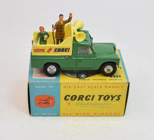 Corgi Toys 472 "Vote For Corgi". Virtually Mint/Boxed (Yellow Interior)