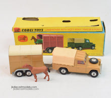 Corgi Toys Gift Set 2  Land-Rover with Rice's Trailer Very Near Near Mint/Boxed