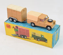 Corgi Toys Gift Set 2  Land-Rover with Rice's Trailer Very Near Near Mint/Boxed