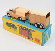 Corgi Toys Gift Set 2  Land-Rover with Rice's Trailer Very Near Near Mint/Boxed