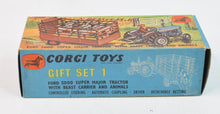 Corgi Toys Gift set 1 Ford 5000 with Beast Carrier Virtually Mint/Boxed