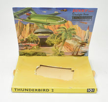 Dinky toy 101 Thunderbird 2 + 4 Very Near Mint/Boxed