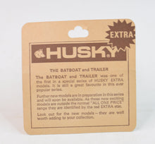 Husky model 1403 Batboat Mint/Lovely blister & card