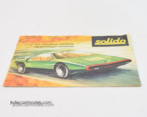Solido 1970's toy catalogue 'Lewes' Collection