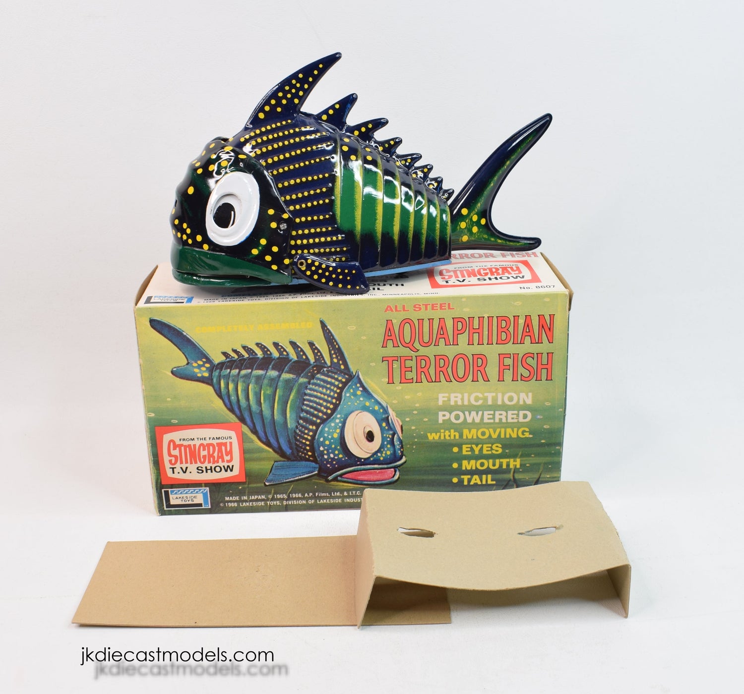 Lakeside Toys No.8607 'STINGRAY' Aquaphibian Terror Fish Mint/Boxed