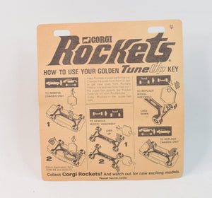 Corgi Rockets 913 Aston Martin DBS Mint/Nice card & blister