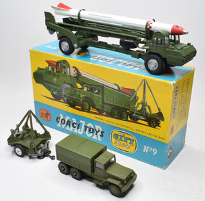 Corgi Gift set 9 Corporal Guided Missile Set Very Near Mint/Boxed