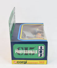 Corgi toys 342 The Professionals - Ford Capri Mint/Lovely box (Silver bumpers)