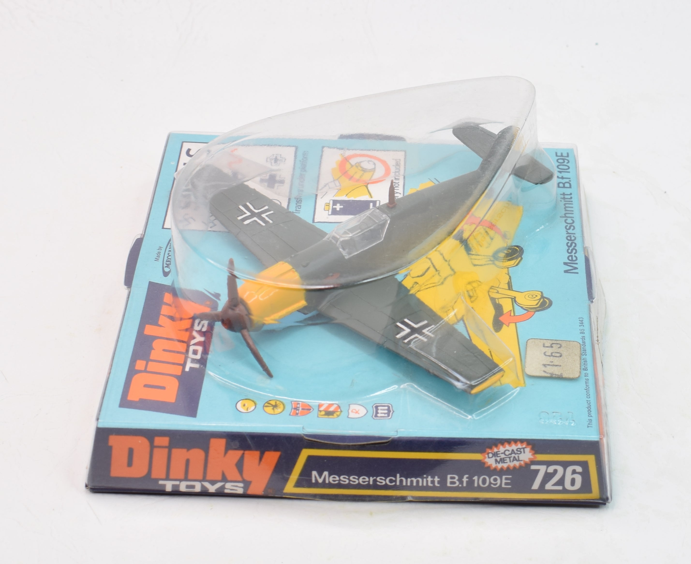 Dinky 726 Messerschmitt BF109E, Excellent In Good Original Box | DB