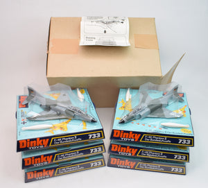 Dinky toys 733 F-4K Phantom II Der Bundesluftwaffe (Trade carton of 6)