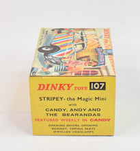 Dinky toys 107 Stripey- Mini magic Virtually Mint/Nice box
