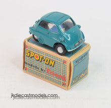 Spot-on 118 BMW Isetta Very Near Mint/Boxed (Pacific green).
