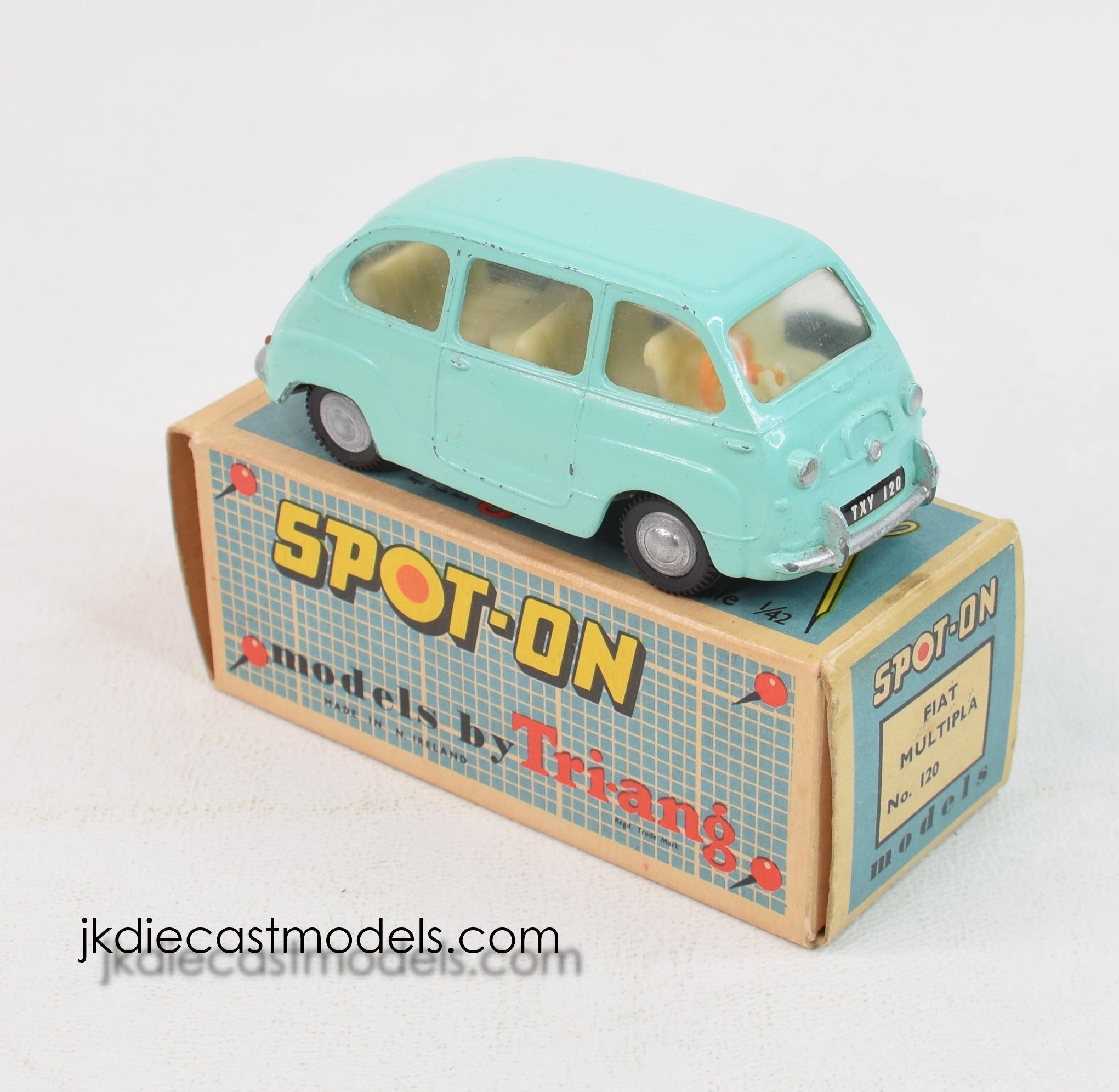 Spot-on 120 Fiat Multipla Very Near Mint/Boxed – JK DIE-CAST MODELS