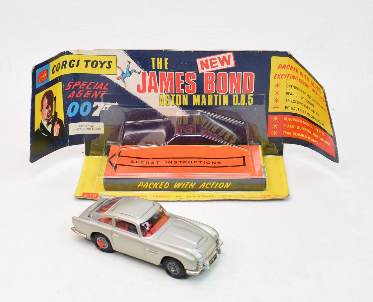 Corgi Toys 270 James Bond D.B.5 Virtually Mint/Boxed