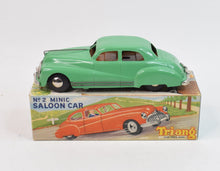Tri-ang No.2 Minic Saloon car Virtually Mint/Boxed
