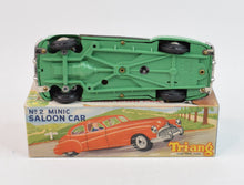 Tri-ang No.2 Minic Saloon car Virtually Mint/Boxed