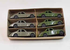 Dinky Toys 39f Studebaker Commander Coupe Trade Set Very Near Mint/Boxed 'Hard Rock' Collection