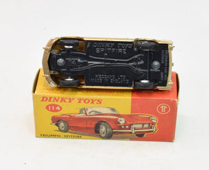 Dinky toy 114 Triumph Spitfire Very Near Mint/Boxed 'Cotswold' Collection Part 2