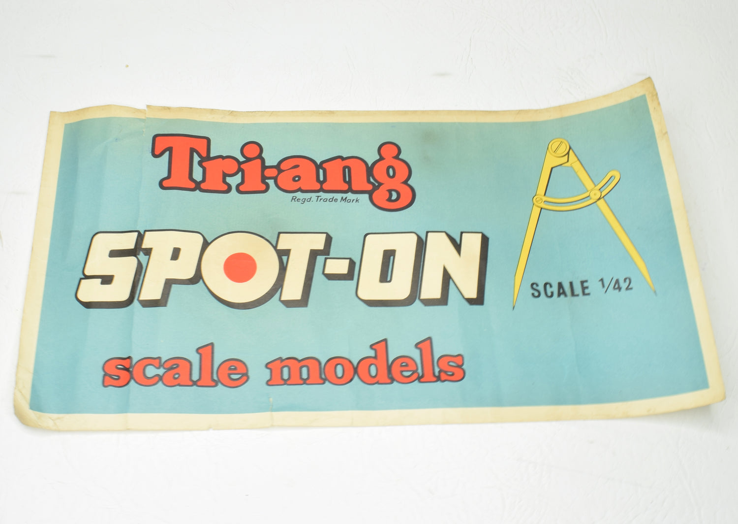 Tri-ang Spot-on Original Shop display poster