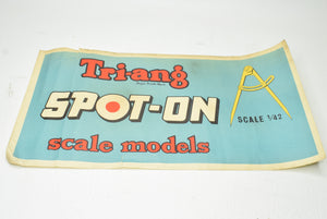 Tri-ang Spot-on Original Shop display poster