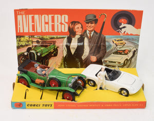 Corgi toys Gift set 40 Avengers Very Near Mint/Boxed