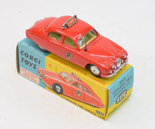 Corgi toys 213s 2.4 Jaguar Fire Car Virtually Mint/Boxed The 'JJP Vancouver' Collection
