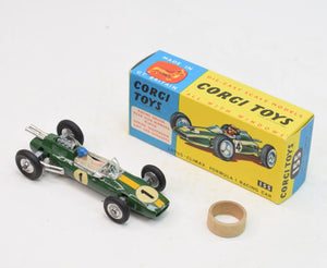 Corgi toys 155 Lotus-Climax F1 Virtually Mint/Boxed The 'JJP Vancouver' Collection