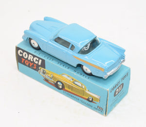 Corgi toys 211 Studebaker Golden Hawk Virtually Mint/Boxed 'Moorgate' Collection