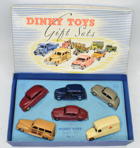 Dinky toys 3 Passenger Cars Gift set Virtually Mint/Boxed 'Brecon' Collection