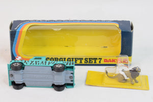Corgi toys Gift set 7 Daktari Virtually Mint/Boxed 'Harrier' Collection (6 point Whizzwheels)