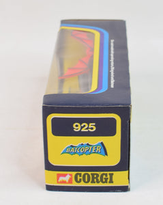 Corgi 925 Batcopter Mint/Lovely box 'Harrier' Collection